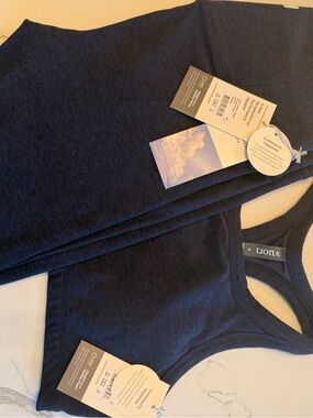 Vuori Midnight Heather - SET: leggings and bra top